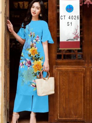 1613274165 230 Vai Ao Dai Hoa In 3D kieu moi AD CT4026