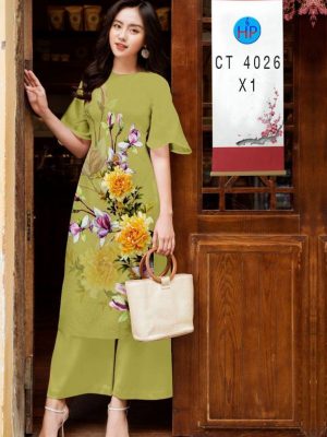 1613274165 231 Vai Ao Dai Hoa In 3D kieu moi AD CT4026
