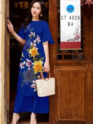 1613274165 952 Vai Ao Dai Hoa In 3D kieu moi AD CT4026