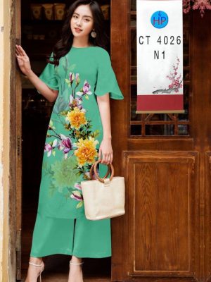 1613274166 893 Vai Ao Dai Hoa In 3D kieu moi AD CT4026