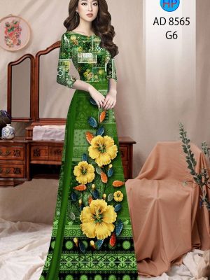 Vải Áo Dài Hoa In 3D kiểu mới AD 8565 22 1613274421 478 Vai Ao Dai Hoa In 3D kieu moi AD 8565