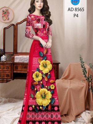 Vải Áo Dài Hoa In 3D kiểu mới AD 8565 24 1613274421 720 Vai Ao Dai Hoa In 3D kieu moi AD 8565