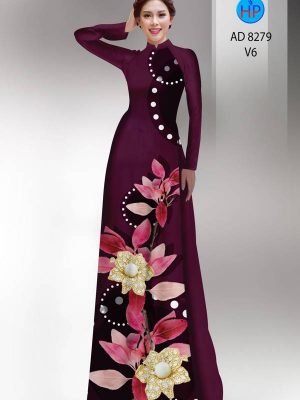 1613362225 786 Vai Ao Dai Hoa In 3D kieu moi AD 8279