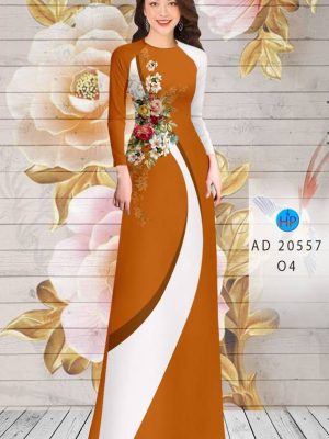 1613444164 572 Vai Ao Dai Hoa In 3D thiet ke 2021 AD