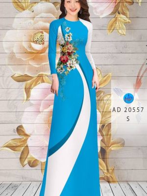 1613444164 847 Vai Ao Dai Hoa In 3D thiet ke 2021 AD