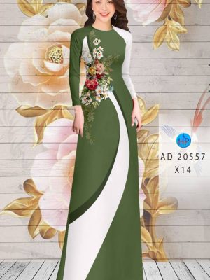 1613444165 584 Vai Ao Dai Hoa In 3D thiet ke 2021 AD
