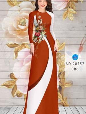 1613444166 275 Vai Ao Dai Hoa In 3D thiet ke 2021 AD
