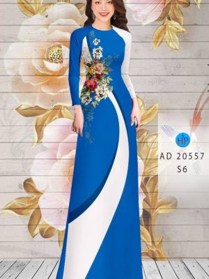 1613444166 957 Vai Ao Dai Hoa In 3D thiet ke 2021 AD
