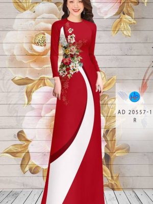 1613444167 262 Vai Ao Dai Hoa In 3D thiet ke 2021 AD