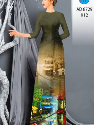 Vải Áo Dài Phong Cảnh kiểu mới AD 8729 22 1613444664 346 Vai Ao Dai Phong Canh kieu moi AD 8729