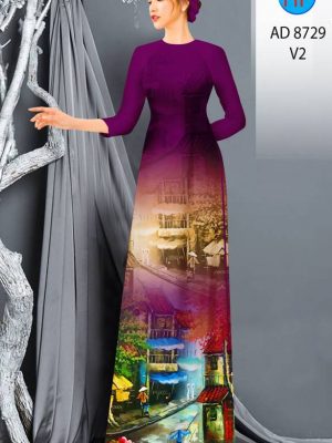 Vải Áo Dài Phong Cảnh kiểu mới AD 8729 21 1613444664 804 Vai Ao Dai Phong Canh kieu moi AD 8729