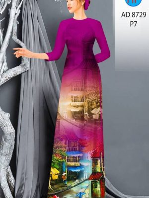 Vải Áo Dài Phong Cảnh kiểu mới AD 8729 27 1613444665 288 Vai Ao Dai Phong Canh kieu moi AD 8729