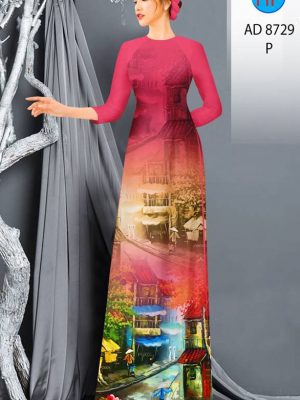 Vải Áo Dài Phong Cảnh kiểu mới AD 8729 31 1613444665 64 Vai Ao Dai Phong Canh kieu moi AD 8729