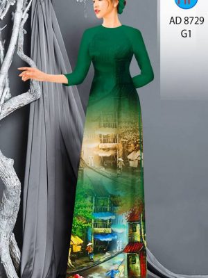 Vải Áo Dài Phong Cảnh kiểu mới AD 8729 32 1613444666 631 Vai Ao Dai Phong Canh kieu moi AD 8729