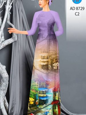 Vải Áo Dài Phong Cảnh kiểu mới AD 8729 34 1613444666 754 Vai Ao Dai Phong Canh kieu moi AD 8729