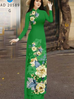 1613445980 243 Vai Ao Dai Hoa In 3D thiet ke 2021 AD