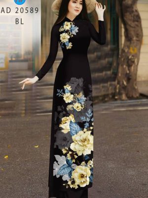 1613445980 416 Vai Ao Dai Hoa In 3D thiet ke 2021 AD
