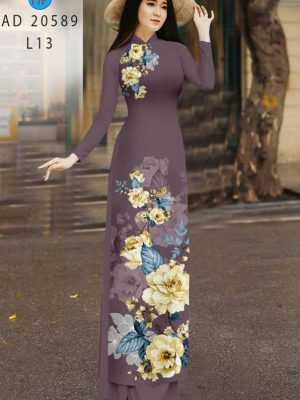 1613445981 241 Vai Ao Dai Hoa In 3D thiet ke 2021 AD