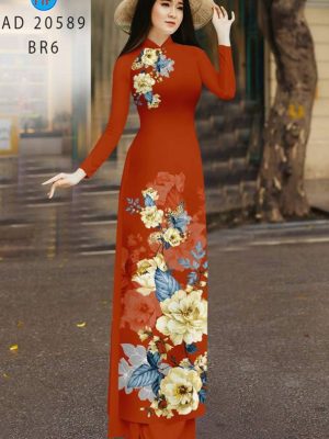 1613445982 839 Vai Ao Dai Hoa In 3D thiet ke 2021 AD