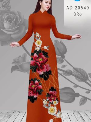 Vải Áo Dài Hoa In 3D thiết kế 2021 AD 20640 24 1613447073 580 Vai Ao Dai Hoa In 3D thiet ke 2021 AD