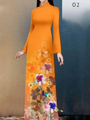 Vải Áo Dài Hoa In 3D thiết kế 2021 AD 20651 23 1613447828 56 Vai Ao Dai Hoa In 3D thiet ke 2021 AD