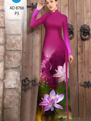 Vải Áo Dài Hoa Sen mới ra AD 8766 21 1613448796 997 Vai Ao Dai Hoa Sen moi ra AD 8766