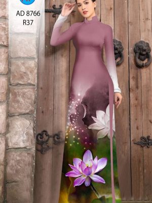 Vải Áo Dài Hoa Sen mới ra AD 8766 31 1613448798 194 Vai Ao Dai Hoa Sen moi ra AD 8766