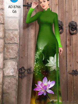 Vải Áo Dài Hoa Sen mới ra AD 8766 35 1613448799 589 Vai Ao Dai Hoa Sen moi ra AD 8766