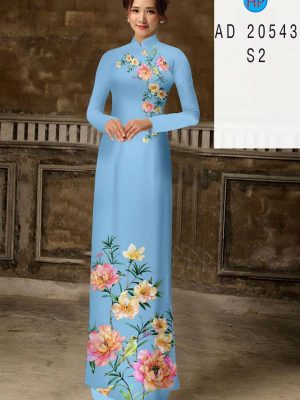 1613448924 460 Vai Ao Dai Hoa In 3D kieu moi AD 20543