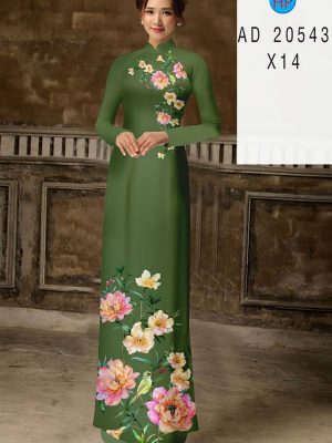 1613448925 770 Vai Ao Dai Hoa In 3D kieu moi AD 20543