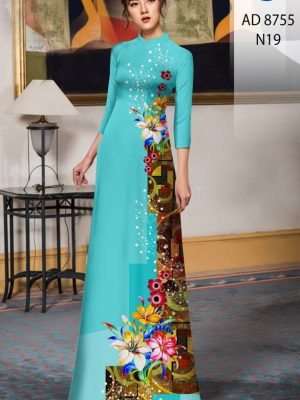 Vải Áo Dài Hoa Ly kiểu mới AD 8755 27 1613449057 520 Vai Ao Dai Hoa Ly kieu moi AD 8755