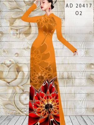 Vải Áo Dài Hoa In 3D kiểu mới AD 20417 21 1613449411 200 Vai Ao Dai Hoa In 3D kieu moi AD 20417