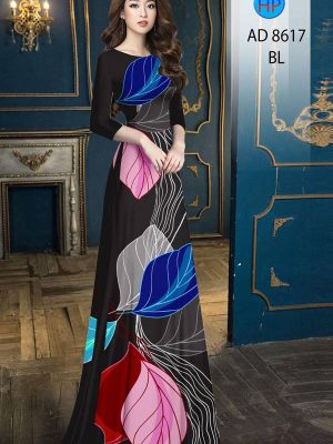 Vải Áo Dài In Hình Lá kiểu mới AD 8617 35 1613530656 878 Vai Ao Dai In Hinh La kieu moi AD 8617
