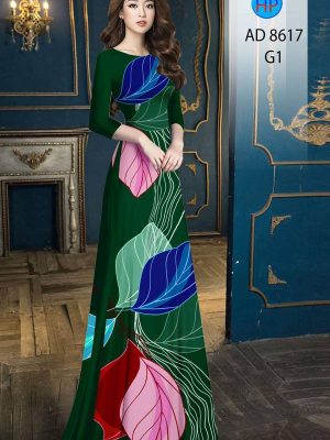 Vải Áo Dài In Hình Lá kiểu mới AD 8617 37 1613530657 409 Vai Ao Dai In Hinh La kieu moi AD 8617