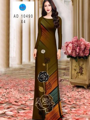 Vải Áo Dài Hoa Hồng mới ra AD 10490 21 1613531132 220 Vai Ao Dai Hoa Hong moi ra AD 10490
