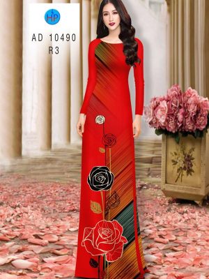 Vải Áo Dài Hoa Hồng mới ra AD 10490 32 1613531134 251 Vai Ao Dai Hoa Hong moi ra AD 10490