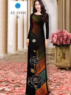 Vải Áo Dài Hoa Hồng mới ra AD 10490 34 1613531135 601 Vai Ao Dai Hoa Hong moi ra AD 10490