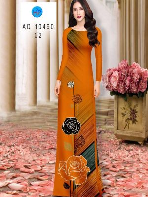 Vải Áo Dài Hoa Hồng mới ra AD 10490 35 1613531135 899 Vai Ao Dai Hoa Hong moi ra AD 10490