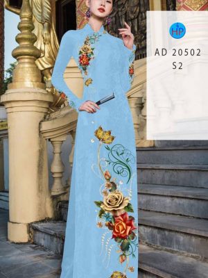 Vải Áo Dài Hoa Hồng thiết kế 2021 AD 20502 30 1613531602 987 Vai Ao Dai Hoa Hong thiet ke 2021 AD 20502
