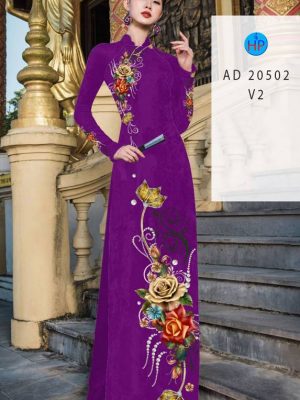 Vải Áo Dài Hoa Hồng thiết kế 2021 AD 20502 35 1613531603 653 Vai Ao Dai Hoa Hong thiet ke 2021 AD 20502