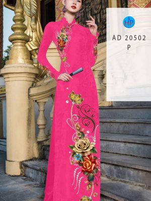 Vải Áo Dài Hoa Hồng thiết kế 2021 AD 20502 36 1613531604 822 Vai Ao Dai Hoa Hong thiet ke 2021 AD 20502