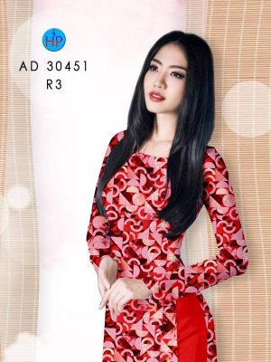 1613531950 298 Vai Ao Dai Hoa Van thiet ke 2021 AD 30451