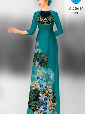 Vải Áo Dài Hoa Hồng thiết kế 2021 AD 8614 29 1613532171 85 Vai Ao Dai Hoa Hong thiet ke 2021 AD 8614