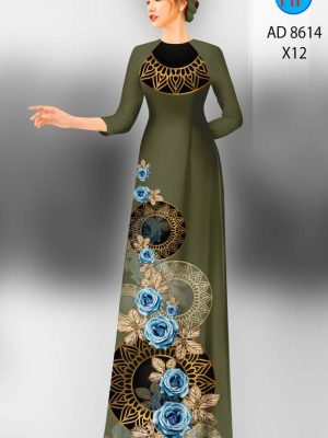 Vải Áo Dài Hoa Hồng thiết kế 2021 AD 8614 31 1613532172 514 Vai Ao Dai Hoa Hong thiet ke 2021 AD 8614