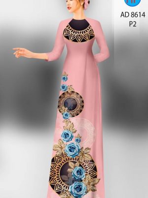 Vải Áo Dài Hoa Hồng thiết kế 2021 AD 8614 32 1613532172 526 Vai Ao Dai Hoa Hong thiet ke 2021 AD 8614