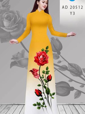 1613532313 366 Vai Ao Dai Hoa Hong thiet ke 2021 AD 20512