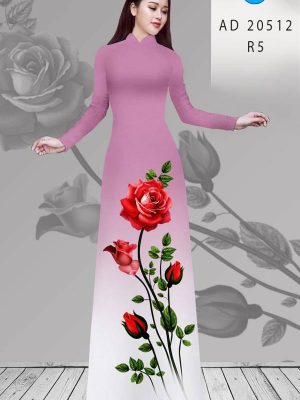 1613532314 169 Vai Ao Dai Hoa Hong thiet ke 2021 AD 20512