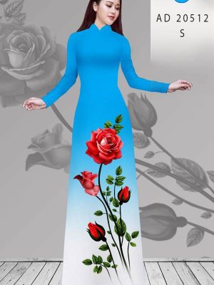 1613532314 925 Vai Ao Dai Hoa Hong thiet ke 2021 AD 20512