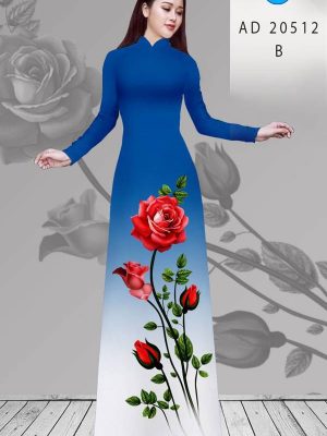 1613532316 582 Vai Ao Dai Hoa Hong thiet ke 2021 AD 20512