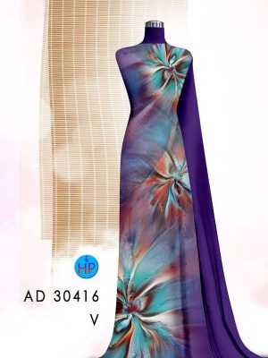 Vải Áo Dài Hoa In 3D thiết kế 2021 AD 30416 20 1613532751 195 Vai Ao Dai Hoa In 3D thiet ke 2021 AD